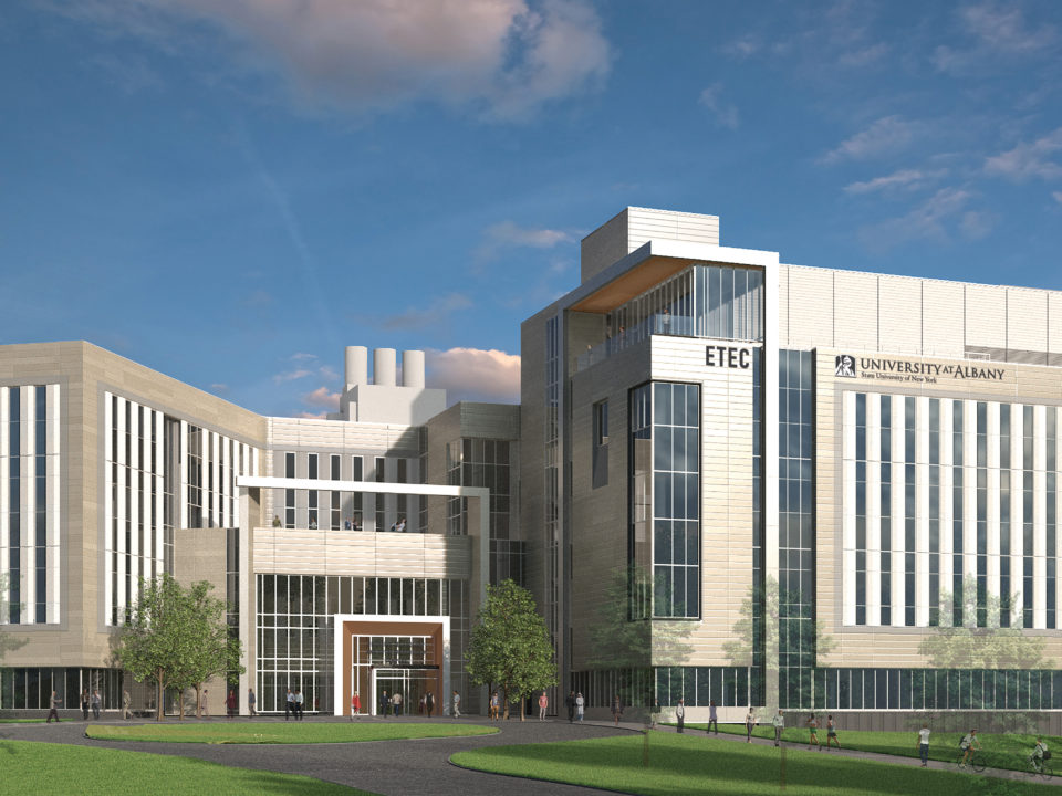 Rendering of the University of Albany ET