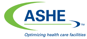 ASHE logo : Optimizing healthcare facilities