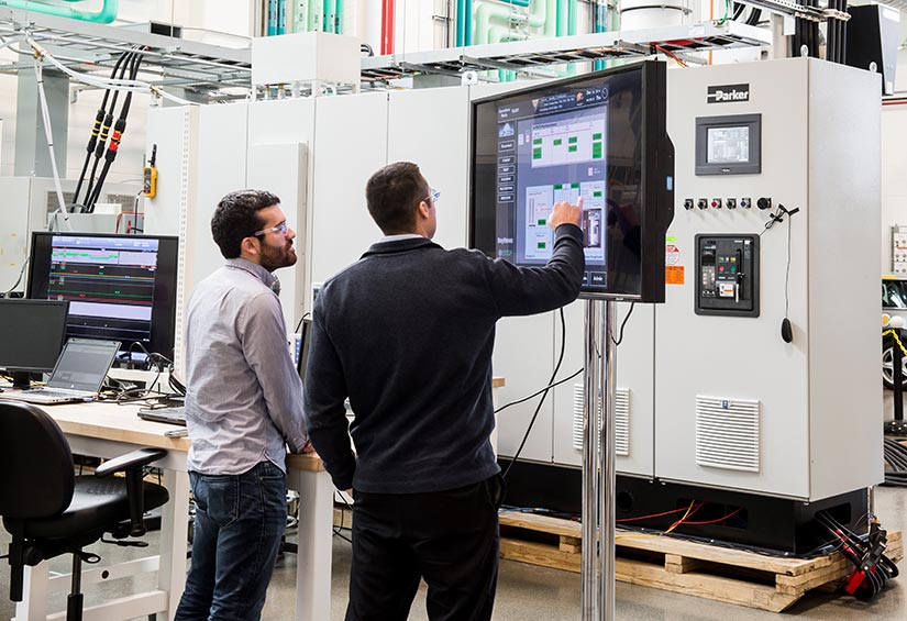 System-level testing on a simulated microgrid