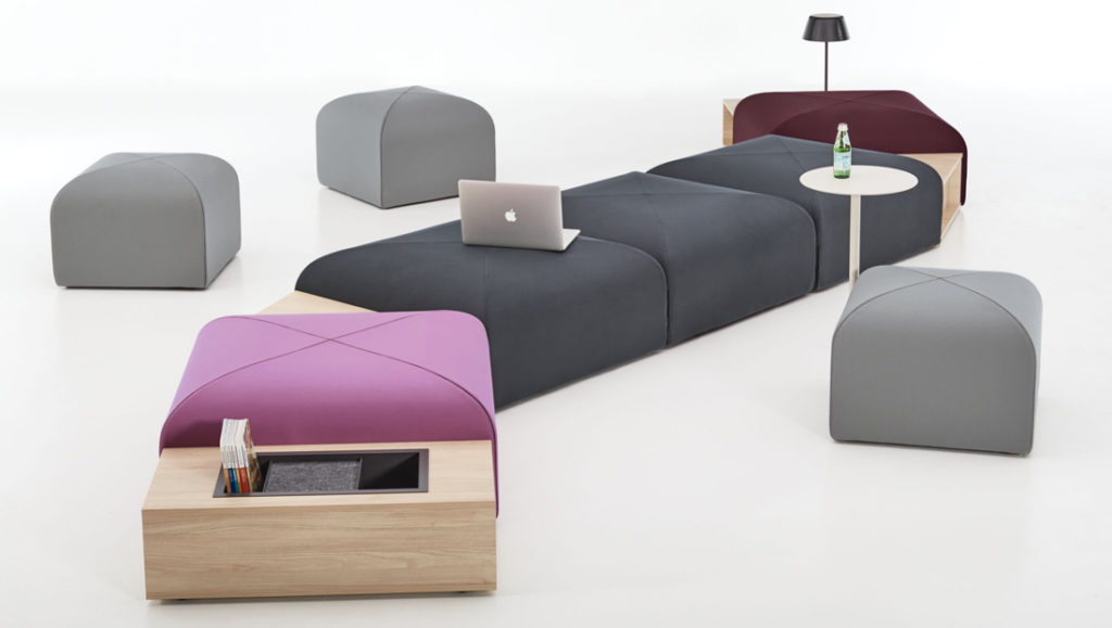 Teknion Bonds modular seating system