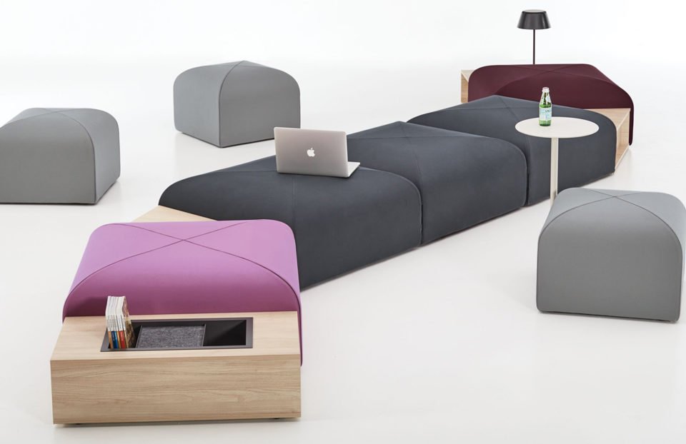 Teknion Bonds modular seating system