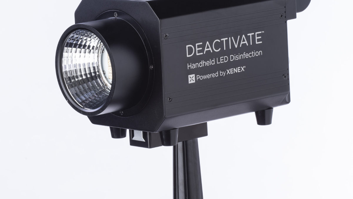 Xenex Deactivate handheld LED / UV disinfection device