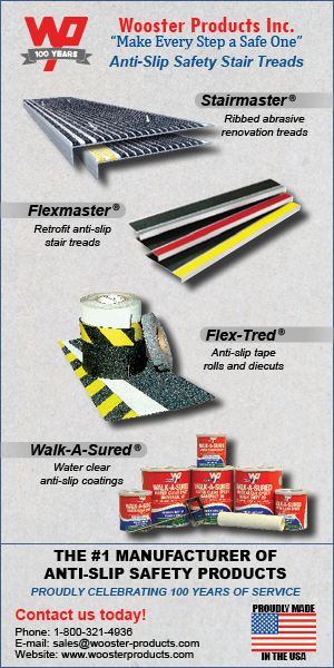 Wooster Products – Make every step a safe one