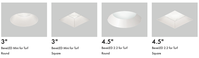 USAI Lighting's LED sizes