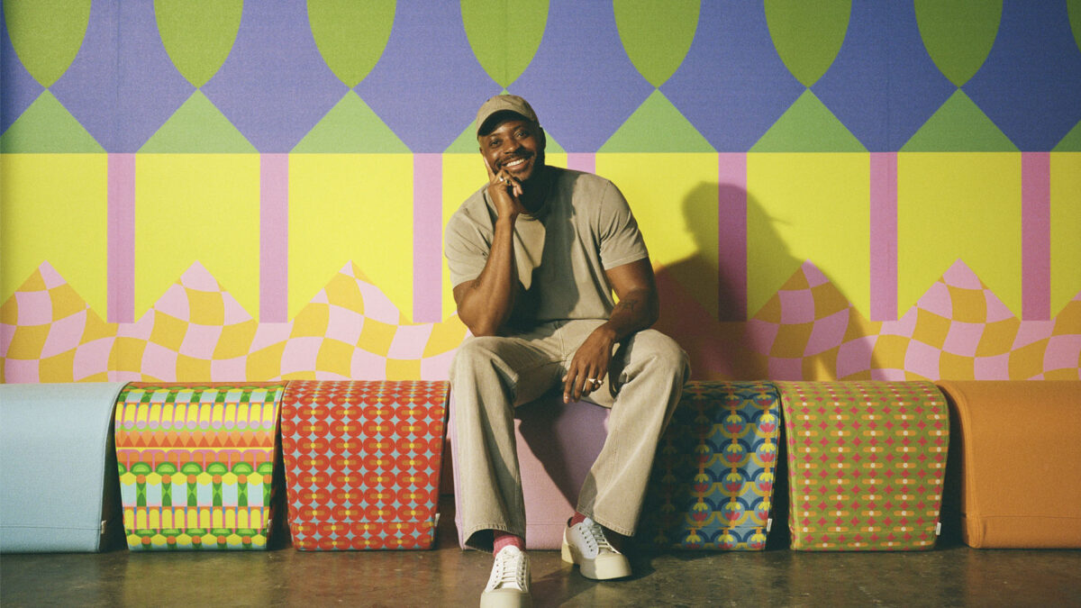 2024 Best of NeoCon's Top Award goes to Momentum's Yinka Ilori textiles and wall treatments