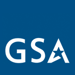 Navy blue squareGSA logo