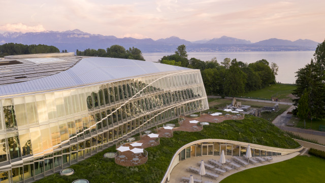 The new headquarters of the International Olympic Committee has received three of the most rigorous sustainable building certifications. It has become one of the most sustainable buildings in the world. Photos courtesy of the International Olympic Committee 2019.